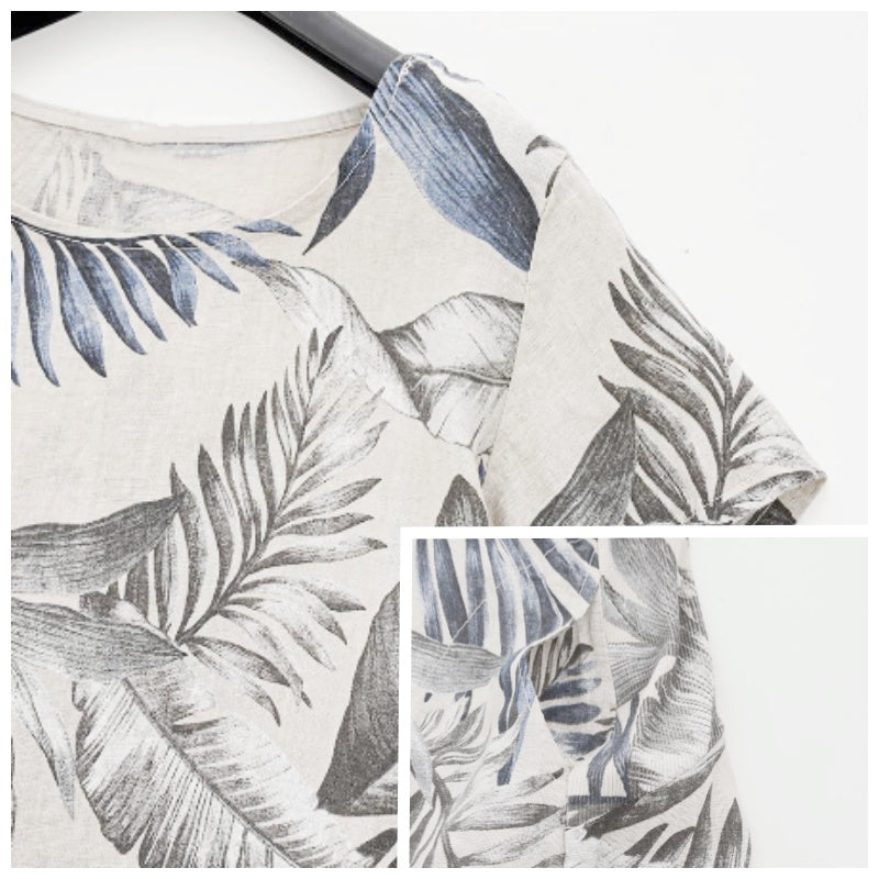 Froukje Kleid mit Botanischem Print